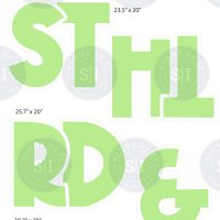 Alphakind Color of Your Choice Abbreviations - 7 Pieces - Image 27
