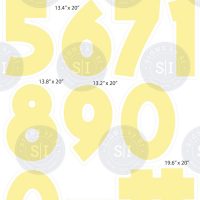 Alphakind Color of Your Choice Numbers - 14 Pieces - Image 25