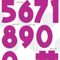 Alphakind Color of Your Choice Numbers - 14 Pieces - Image 21