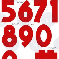Alphakind Color of Your Choice Numbers - 14 Pieces - Image 12