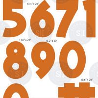 Alphakind Color of Your Choice Numbers - 14 Pieces - Image 13