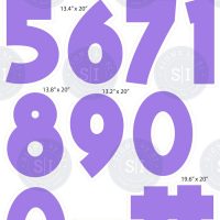 Alphakind Color of Your Choice Numbers - 14 Pieces - Image 19