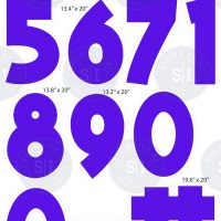 Alphakind Color of Your Choice Numbers - 14 Pieces - Image 17