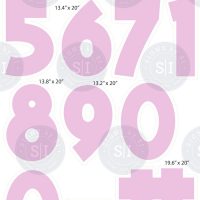 Alphakind Color of Your Choice Numbers - 14 Pieces - Image 23