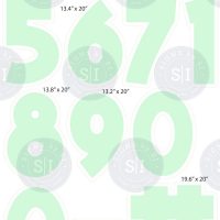 Alphakind Color of Your Choice Numbers - 14 Pieces - Image 27