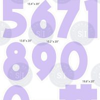 Alphakind Color of Your Choice Numbers - 14 Pieces - Image 18