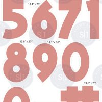 Alphakind Color of Your Choice Numbers - 14 Pieces - Image 24