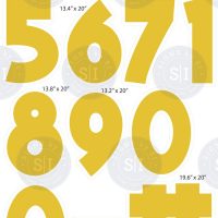 Alphakind Color of Your Choice Numbers - 14 Pieces - Image 5