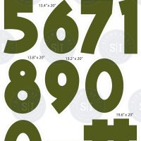 Alphakind Color of Your Choice Numbers - 14 Pieces - Image 6