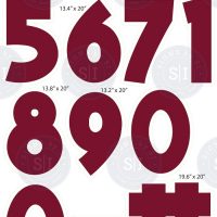 Alphakind Color of Your Choice Numbers - 14 Pieces - Image 2