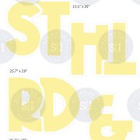 Alphakind Color of Your Choice Abbreviations - 7 Pieces - Image 24