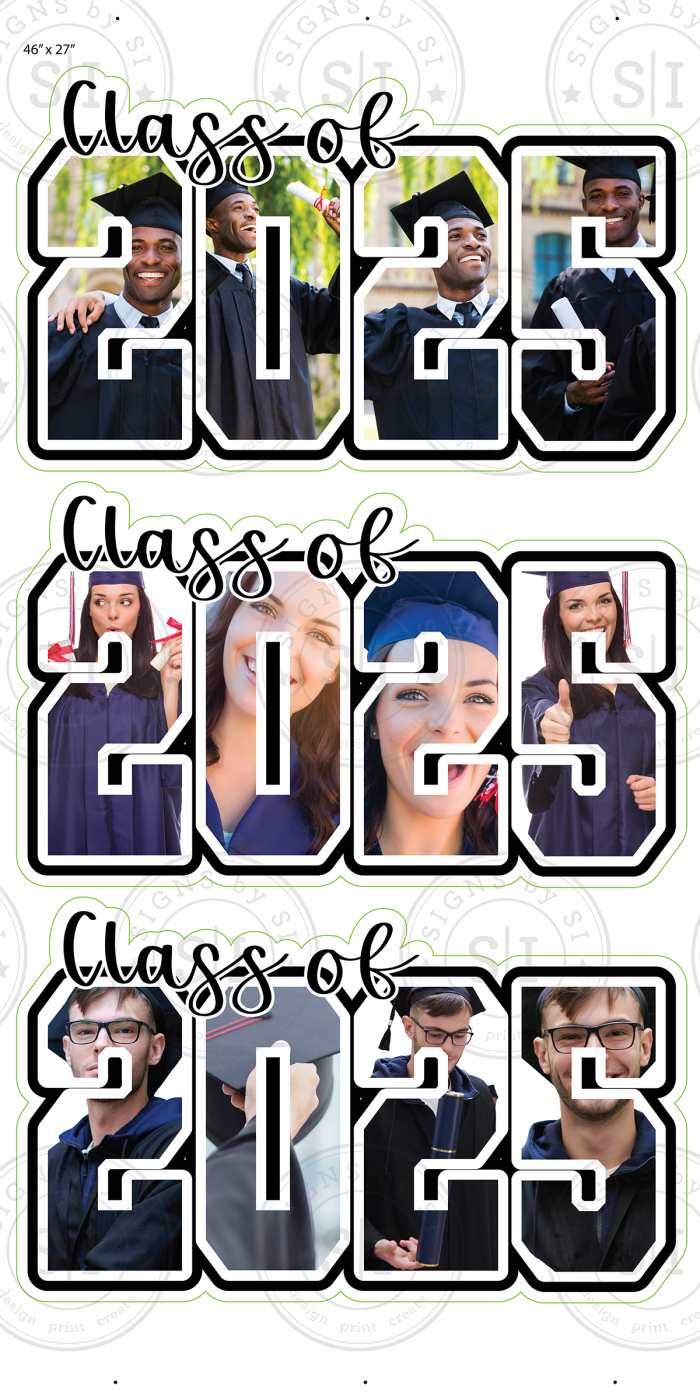 Custom 2025 Grad Picture Graphics - Image 2