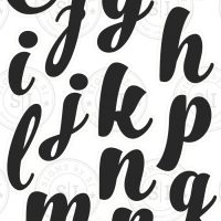 Regina Color of Your Choice 18" Lowercase Alphabet -  44 Pieces