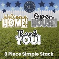 Welcome Home/Open House Simple Stack Set of 3 - 3 Pieces - Image 2