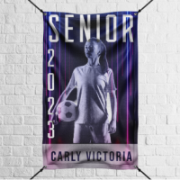 Custom Vinyl Sport Player Banner - Riverwood Athletics