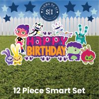 Happy Birthday- Abby Hatcher Inspired - 12 Pieces - Image 3