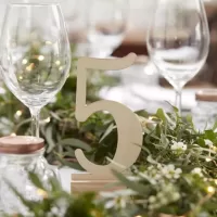 Custom Table Numbers | Menu Sign - Wedding | Bar Bat Mitzvahs | Party | Anniversary - Image 9