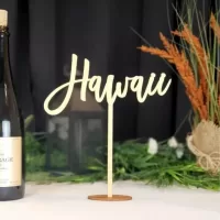 Custom Table Numbers | Menu Sign - Wedding | Bar Bat Mitzvahs | Party | Anniversary - Image 15