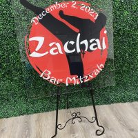 Custom Acrylic Layered Sign In Board for Events, Wedding, Bar/Bat Mitzvahs