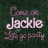 Custom Acrylic Layered + Neon Accent Sign In Board for Events, Wedding, Bar/Bat Mitzvahs - Image 6