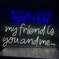 Acrylic Neon Business Name Sign