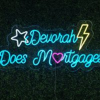 Acrylic Neon Business Name Sign - Image 6