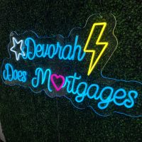 Acrylic Neon Business Name Sign - Image 9