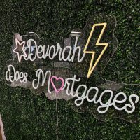 Acrylic Neon Business Name Sign - Image 12