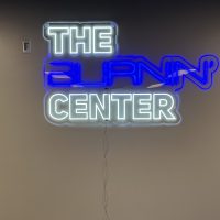 Acrylic Neon Business Name Sign - Image 3