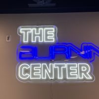 Acrylic Neon Business Name Sign - Image 5