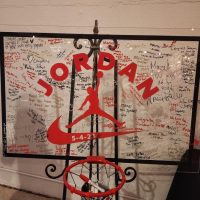 Custom Acrylic Layered + Neon Accent Sign In Board for Events, Wedding, Bar/Bat Mitzvahs - Image 2