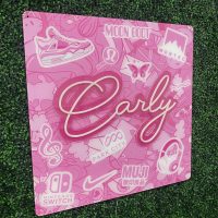 Custom Acrylic Layered + Neon Accent Sign In Board for Events, Wedding, Bar/Bat Mitzvahs - Image 5