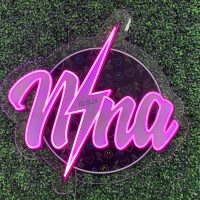 Custom Acrylic Layered + Neon Accent Sign In Board for Events, Wedding, Bar/Bat Mitzvahs - Image 2