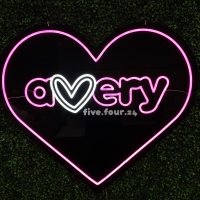 Custom Acrylic Layered + Neon Accent Sign In Board for Events, Wedding, Bar/Bat Mitzvahs - Image 10