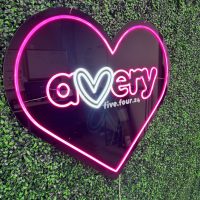 Custom Acrylic Layered + Neon Accent Sign In Board for Events, Wedding, Bar/Bat Mitzvahs - Image 2