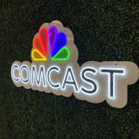 Acrylic Neon Business Name Sign - Image 3