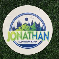 Custom Acrylic Layered + Neon Accent Sign In Board for Events, Wedding, Bar/Bat Mitzvahs - Image 7