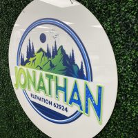 Custom Acrylic Layered + Neon Accent Sign In Board for Events, Wedding, Bar/Bat Mitzvahs - Image 9