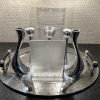 Beautiful Contemporary Acrylic Prayer for the IDF w/stand (profits to be donated to IDF special projects) - Image 4