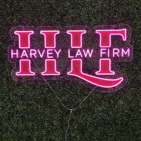 Acrylic Neon Business Name Sign