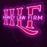 Acrylic Neon Business Name Sign - Image 2