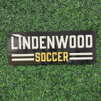 Lindenwood Soccer Logo Neon Sign - Image 4