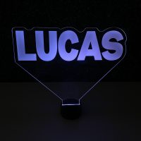 LED Acrylic Light Up Display Centerpiece - Create Your Own With Photo, Text, Logo or Design - Sweet 16, Birthday, Bar/Bat Mitzvah, Weddings, Graduation