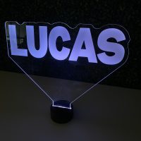 LED Acrylic Light Up Display Centerpiece - Create Your Own With Photo, Text, Logo or Design - Sweet 16, Birthday, Bar/Bat Mitzvah, Weddings, Graduation - Image 4