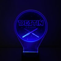 LED Acrylic Light Up Display Centerpiece - Create Your Own With Photo, Text, Logo or Design - Sweet 16, Birthday, Bar/Bat Mitzvah, Weddings, Graduation - Image 5