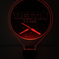 LED Acrylic Light Up Display Centerpiece - Create Your Own With Photo, Text, Logo or Design - Sweet 16, Birthday, Bar/Bat Mitzvah, Weddings, Graduation - Image 9