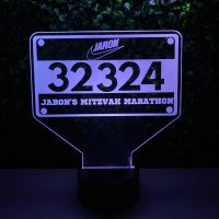 LED Acrylic Light Up Display Centerpiece - Create Your Own With Photo, Text, Logo or Design - Sweet 16, Birthday, Bar/Bat Mitzvah, Weddings, Graduation - Image 7