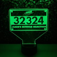 LED Acrylic Light Up Display Centerpiece - Create Your Own With Photo, Text, Logo or Design - Sweet 16, Birthday, Bar/Bat Mitzvah, Weddings, Graduation - Image 5