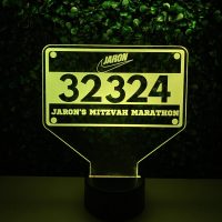 LED Acrylic Light Up Display Centerpiece - Create Your Own With Photo, Text, Logo or Design - Sweet 16, Birthday, Bar/Bat Mitzvah, Weddings, Graduation - Image 2