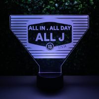 LED Acrylic Light Up Display Centerpiece - Create Your Own With Photo, Text, Logo or Design - Sweet 16, Birthday, Bar/Bat Mitzvah, Weddings, Graduation - Image 5